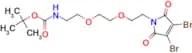 3,4-Dibromo-Mal-PEG2-N-Boc