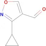 3-Cyclopropylisoxazole-4-carbaldehyde