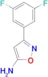 3-(3,5-Difluorophenyl)isoxazol-5-amine