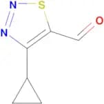 4-Cyclopropyl-1,2,3-thiadiazole-5-carbaldehyde