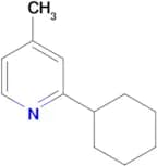 2-Cyclohexyl-4-methylpyridine