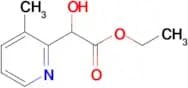 Ethyl 2-hydroxy-2-(3-methylpyridin-2-yl)acetate