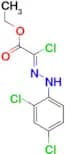 Ethyl 2-chloro-2-[2-(2,4-dichlorophenyl)hydrazinylidene]acetate