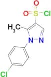 1-(4-Chlorophenyl)-5-methyl-1H-pyrazole-4-sulfonyl chloride