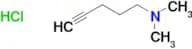N,N-Dimethylpent-4-yn-1-amine hydrochloride