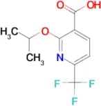 2-Isopropoxy-6-(trifluoromethyl)nicotinic acid