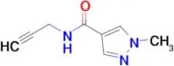 1-Methyl-N-(prop-2-yn-1-yl)-1H-pyrazole-4-carboxamide