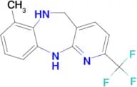 6,11-Dihydro-7-methyl-2-(trifluoromethyl)-5H-pyrido[2,3-b][1,5]benzodiazepine