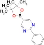 2-Phenyl-5-(tetramethyl-1,3,2-dioxaborolan-2-yl)pyrimidine