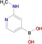 (2-(Methylamino)pyridin-4-yl)boronic acid