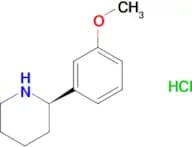 (R)-2-(3-Methoxyphenyl)piperidine (hydrochloride)