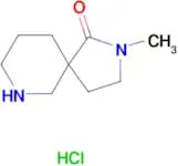 2-methyl-2,7-Diazaspiro[4.5]decan-1-one  hydrochloride (1:1)