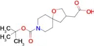 2-{8-[(tert-Butoxy)carbonyl]-1-oxa-8-azaspiro[4.5]decan-3-yl}acetic acid