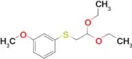 (2,2-Diethoxyethyl)(3-methoxyphenyl)sulfane