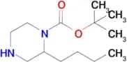 tert-Butyl 2-butylpiperazine-1-carboxylate