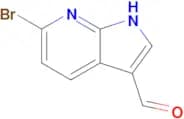 1H-Pyrrolo[2,3-b]pyridine-3-carboxaldehyde, 6-bromo-