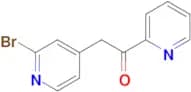 2-(2-Bromopyridin-4-yl)-1-(pyridin-2-yl)ethanone