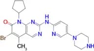 6-Bromo-8-cyclopentyl-5-methyl-2-[[5-(1-piperazinyl)-2-pyridinyl]amino]pyrido[2,3-d]pyrimidin-7(8H…