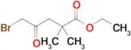Ethyl 5-bromo-2,2-dimethyl-4-oxopentanoate