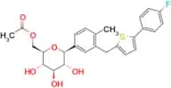 ((2R,3S,4R,5R,6S)-6-(3-((5-(4-Fluorophenyl)thiophen-2-yl)methyl)-4-methylphenyl)-3,4,5-trihydroxyt…