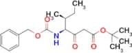 (4S,5S)-tert-butyl 4-(((benzyloxy)carbonyl)amino)-5-methyl-3-oxoheptanoate