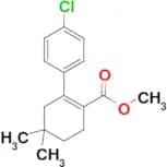 Methyl 2-(4-chlorophenyl)-4,4-dimethylcyclohex-1-ene-1-carboxylate