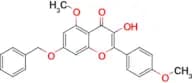 7-(benzyloxy)- 3-hydroxy-5-m ethoxy-2-(4-m ethoxyphenyl)- 4H-chromen-4 -one