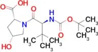 (2R,4R)-1-((S)-2-((tert-butoxycarbonyl)amino)-3,3-dimethylbutanoyl)-4-hydroxypyrrolidine-2-carboxy…