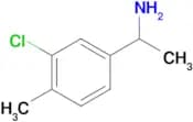 1-(3-Chloro-4-methylphenyl)ethan-1-amine
