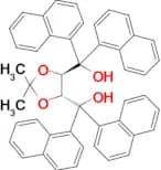 ((4R,5R)-2,2-Dimethyl-1,3-dioxolane-4,5-diyl)bis(di(naphthalen-1-yl)methanol)