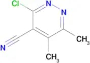 3-Chloro-5,6-dimethylpyridazine-4-carbonitrile