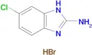 6-Chloro-1H-benzo[d]imidazol-2-amine hydrobromide