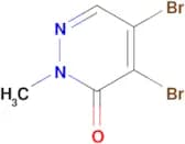 4,5-dibromo-2-methylpyridazin-3-one