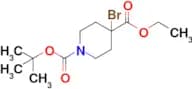 1-(tert-Butyl) 4-ethyl 4-bromopiperidine-1,4-dicarboxylate