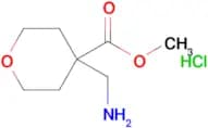 Methyl 4-(aminomethyl)tetrahydro-2H-pyran-4-carboxylate hydrochloride
