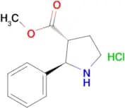 Methyl (2R,3R)-2-phenylpyrrolidine-3-carboxylate hydrochloride