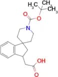 2-(1'-(tert-Butoxycarbonyl)-2,3-dihydrospiro[indene-1,4'-piperidin]-3-yl)acetic acid