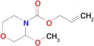 Allyl 3-methoxymorpholine-4-carboxylate
