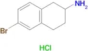 6-Bromo-1,2,3,4-tetrahydronaphthalen-2-amine monohydrochloride