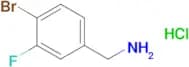 (4-Bromo-3-fluorophenyl)methanamine hydrochloride
