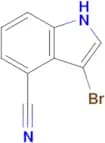 3-Bromo-1H-indole-4-carbonitrile