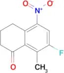 7-Fluoro-8-methyl-5-nitro-3,4-dihydronaphthalen-1(2H)-one