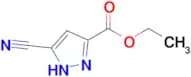 Ethyl 5-cyano-1H-pyrazole-3-carboxylate