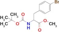 Methyl 3-(4-bromophenyl)-2-((tert-butoxycarbonyl)amino)propanoate