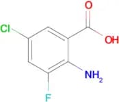 2-Amino-5-chloro-3-fluorobenzoic acid