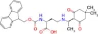 (S)-2-((((9H-Fluoren-9-yl)methoxy)carbonyl)amino)-4-((1-(4,4-dimethyl-2,6-dioxocyclohexylidene)eth…