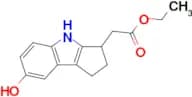 Ethyl 2-{7-hydroxy-1H,2H,3H,4H-cyclopenta[b]indol-3-yl}acetate