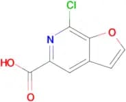 7-Chlorofuro[2,3-c]pyridine-5-carboxylic acid