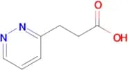 3-(Pyridazin-3-yl)propanoic acid