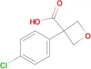 3-(4-Chlorophenyl)oxetane-3-carboxylic acid